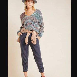 Anthropologie X The Odells Sonia Striped Pants